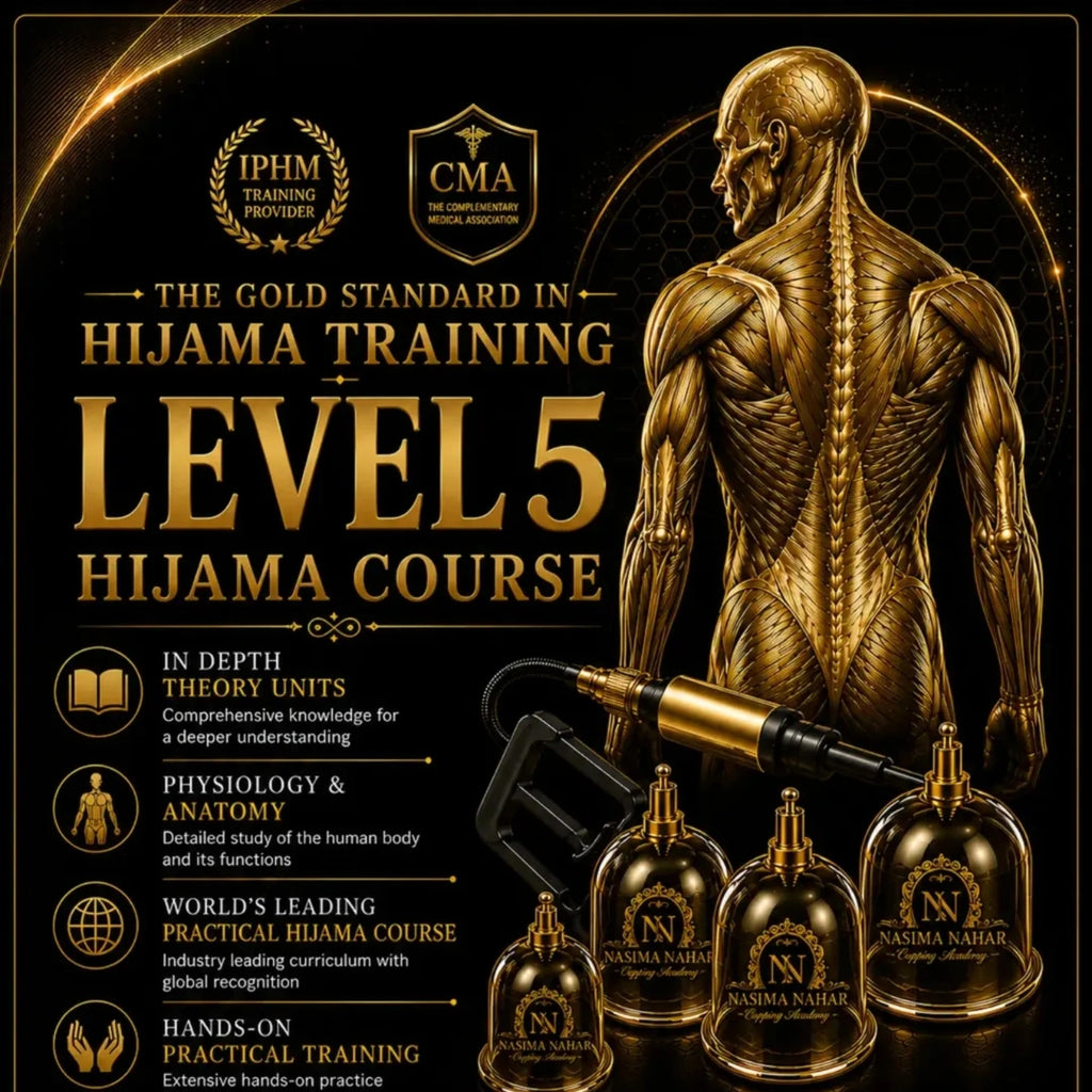 THE GOLD STANDARD IN HIJAMA TRAINING &  FACIAL HIJAMA COURSE